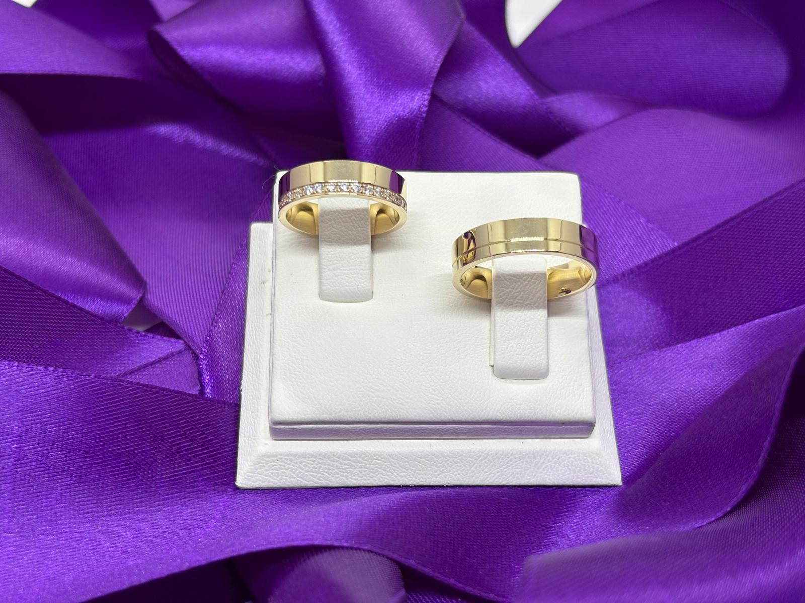 Verighete din aur de 14k Galben SS 1162