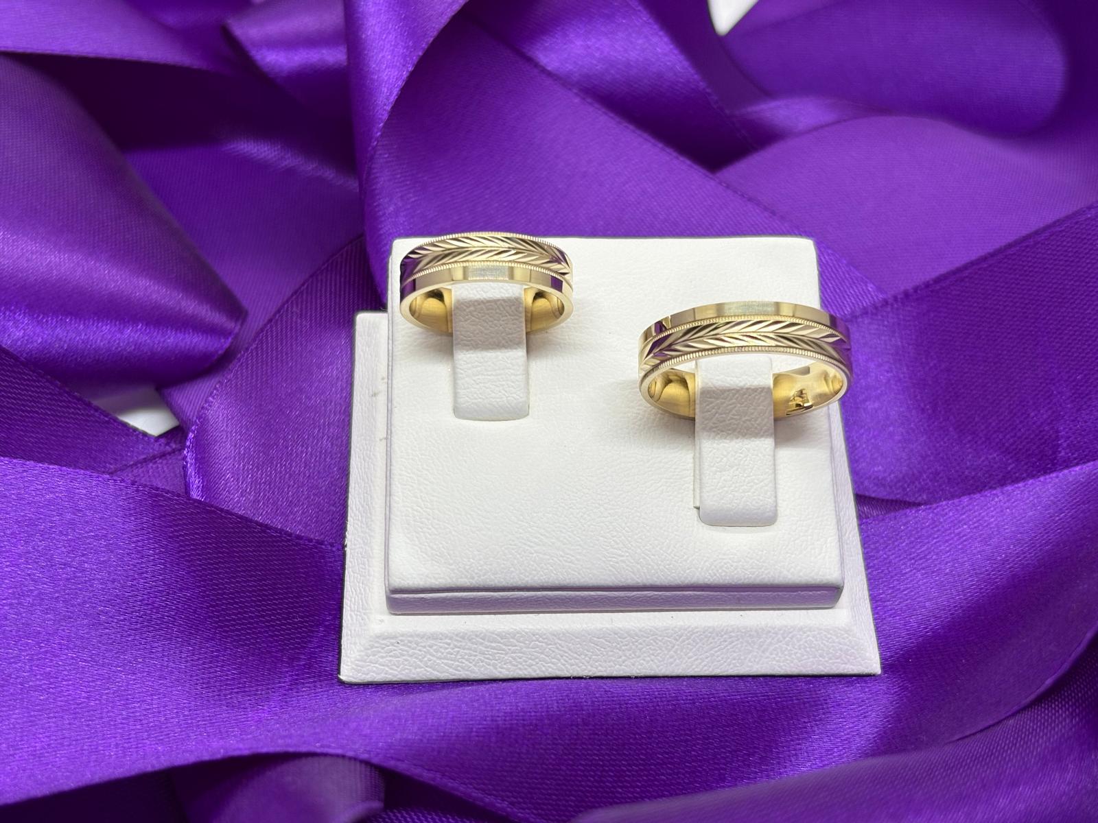 Verighete din aur de 14k Galben SS 1165