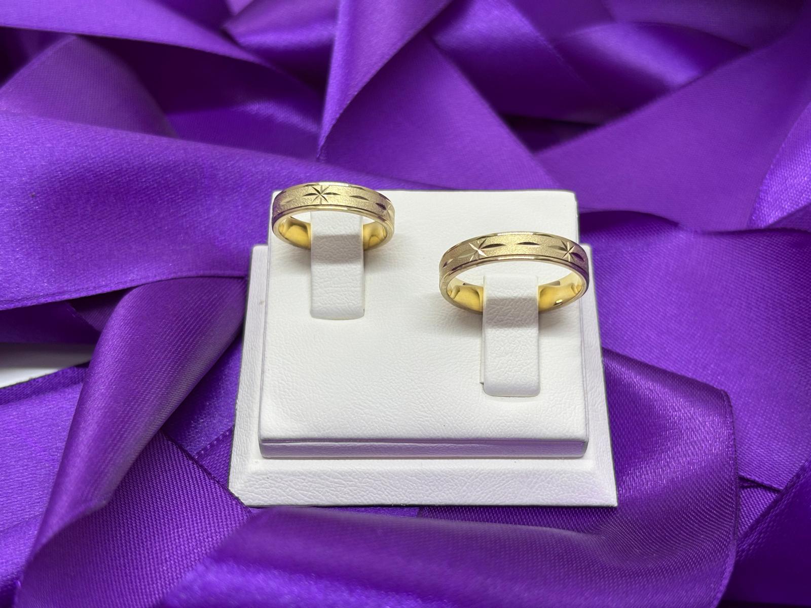 Verighete din aur de 14k Galben SS 1171