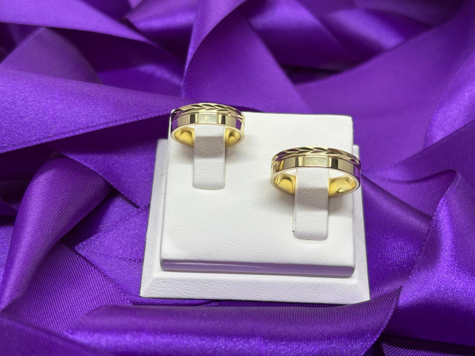 Verighete din aur de 14k Galben SS 1175