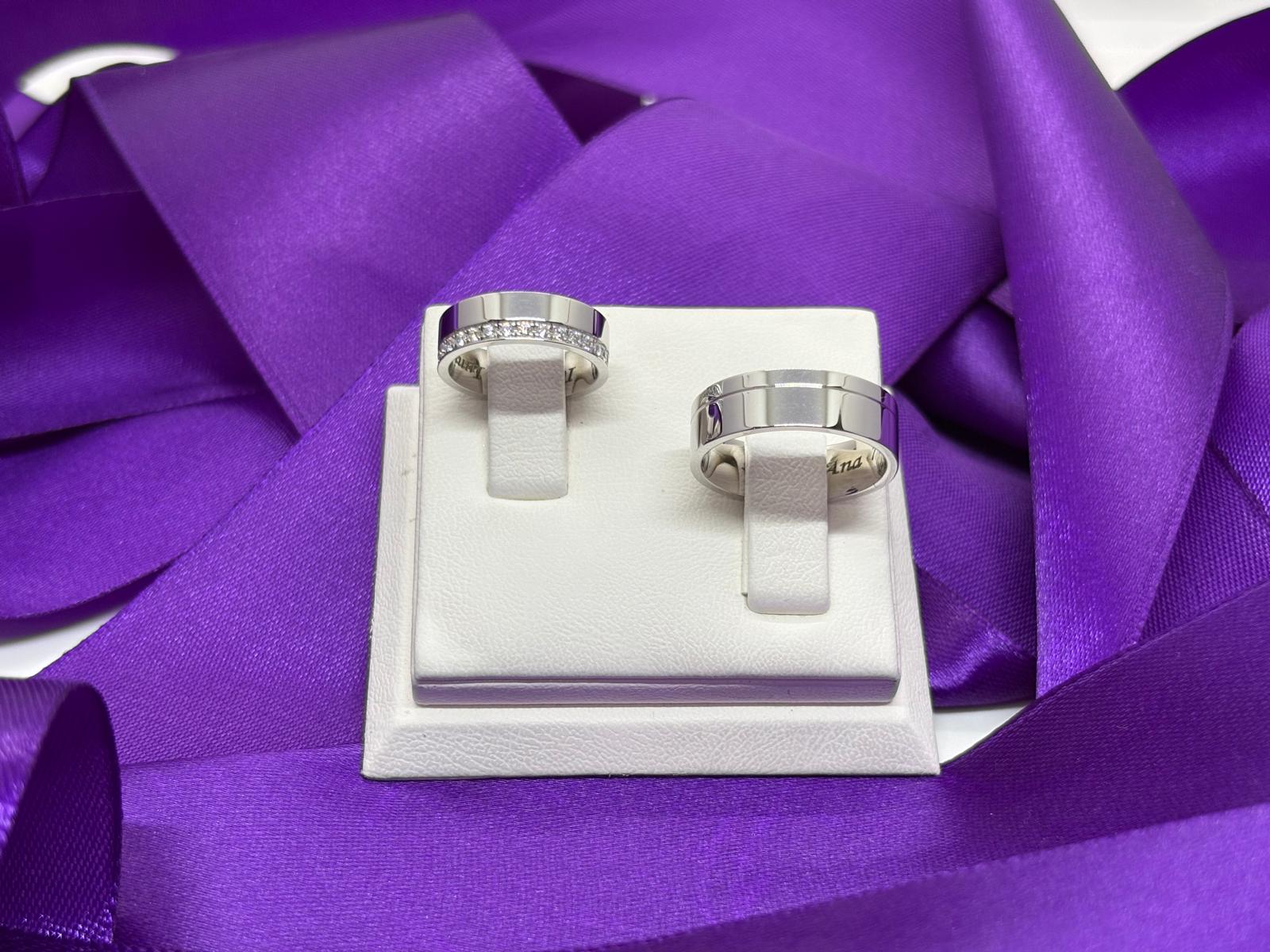 Verighete din aur de 14k SS 1062