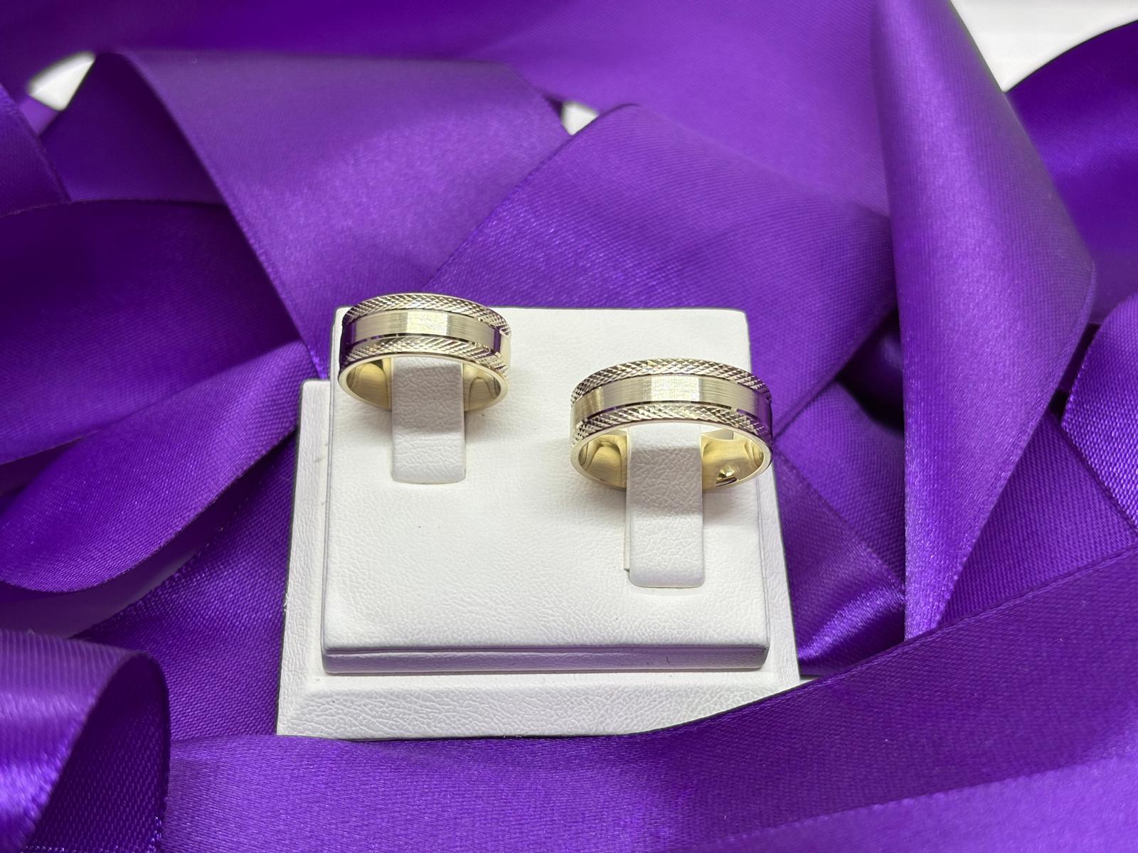 Verighete din aur de 14k SS 1064