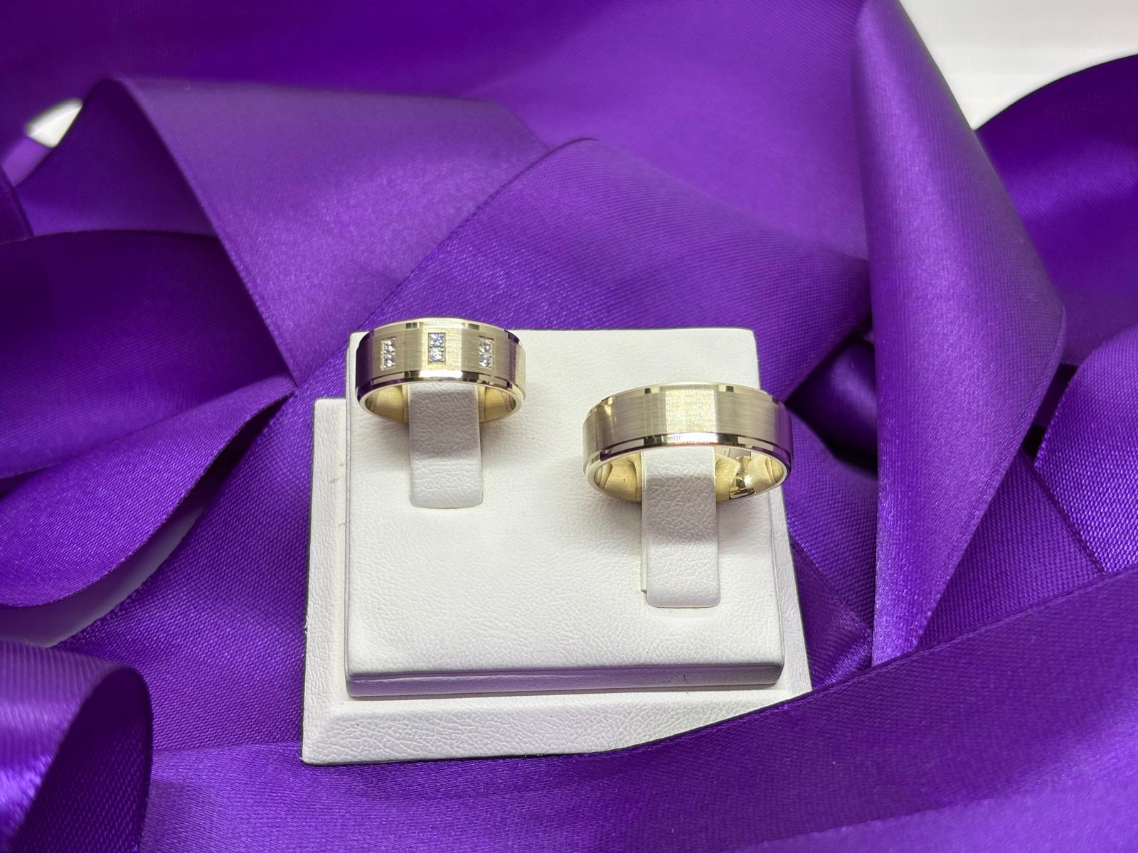 Verighete din aur de 14k SS 1065