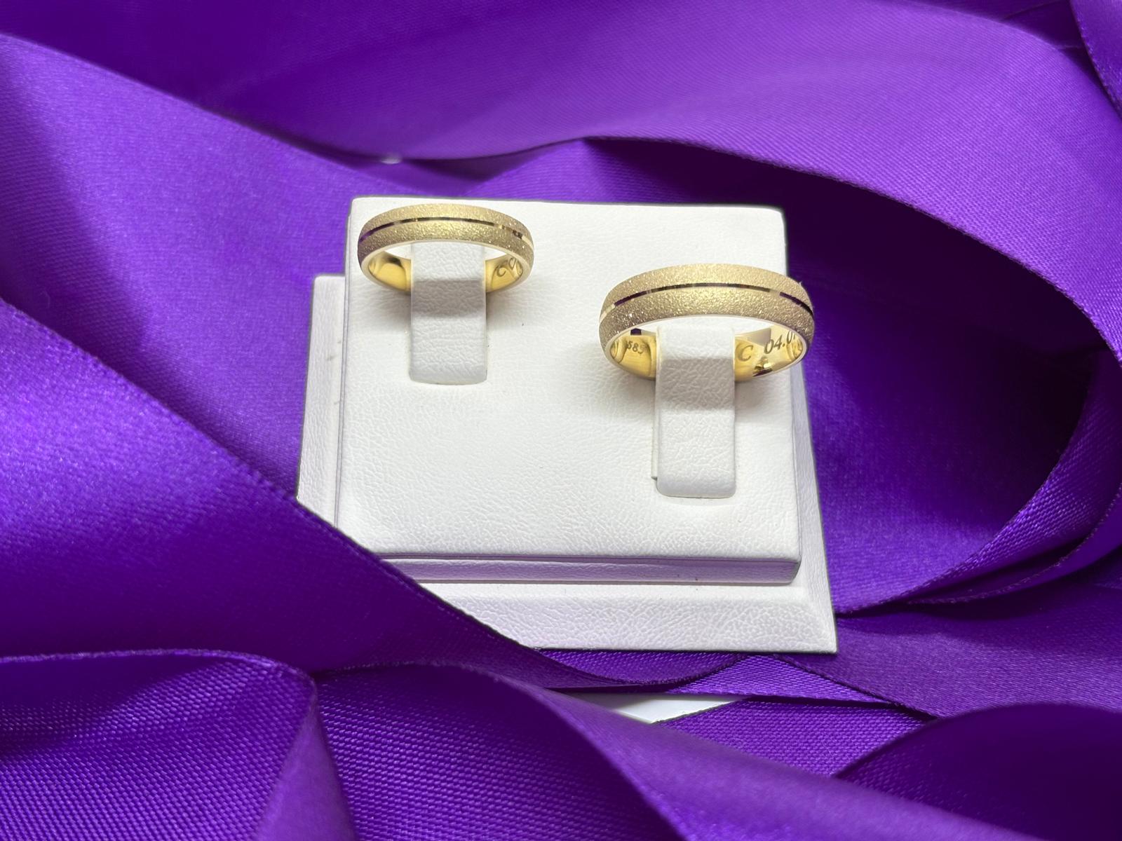 Verighete din aur de 14k SS 953 LaBeruzi