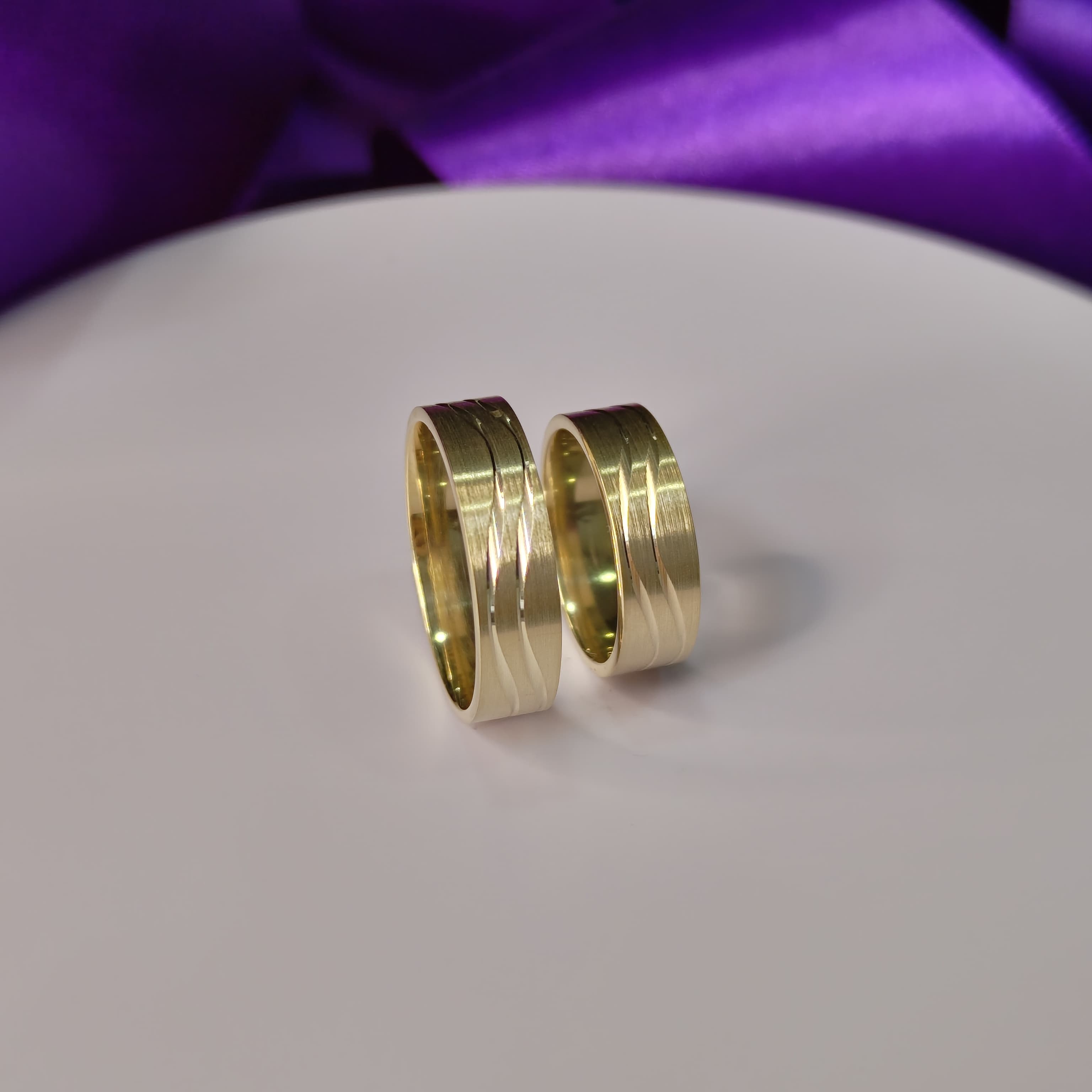 Verighete din aur de 14k SS 1000