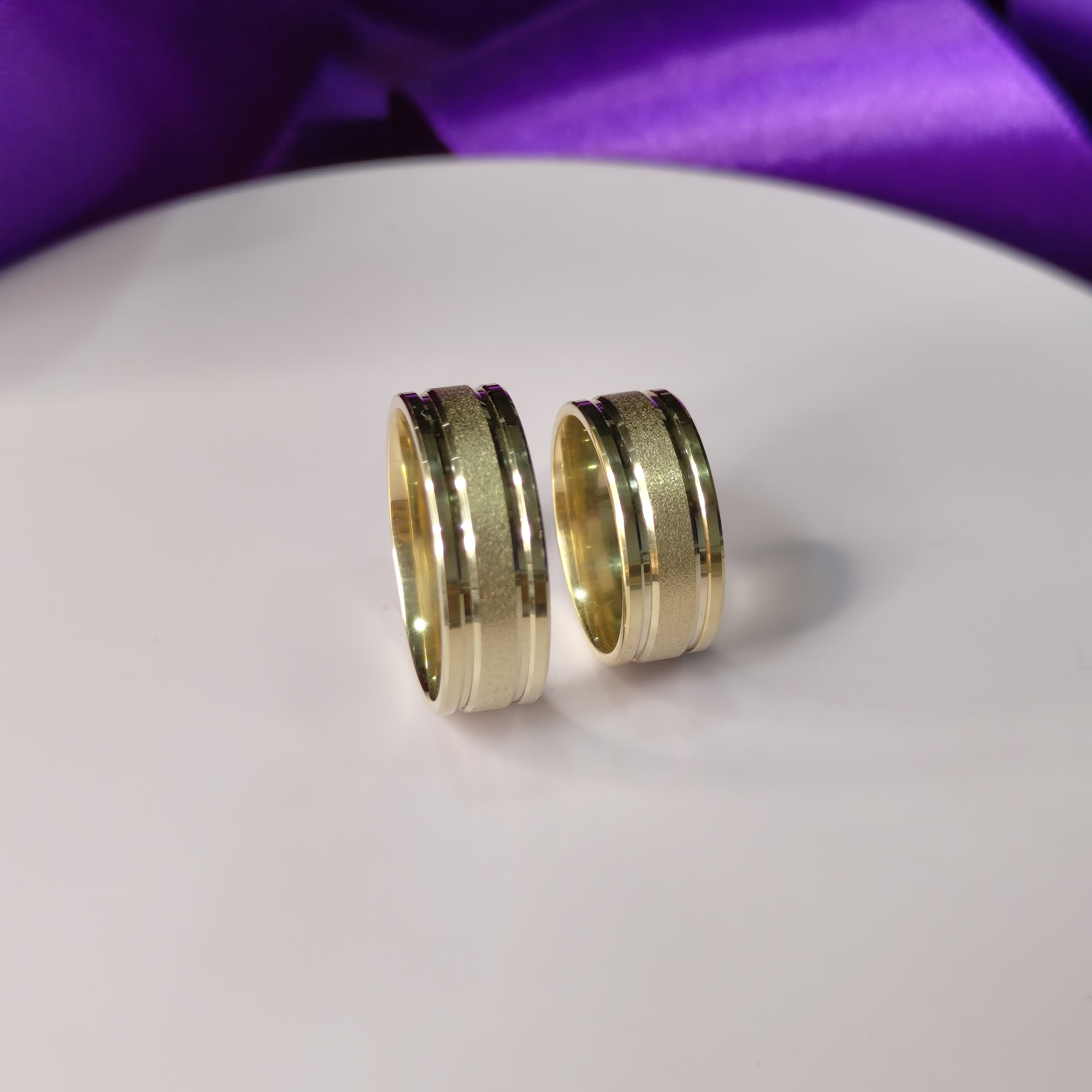 Verighete din aur de 14k SS 1005