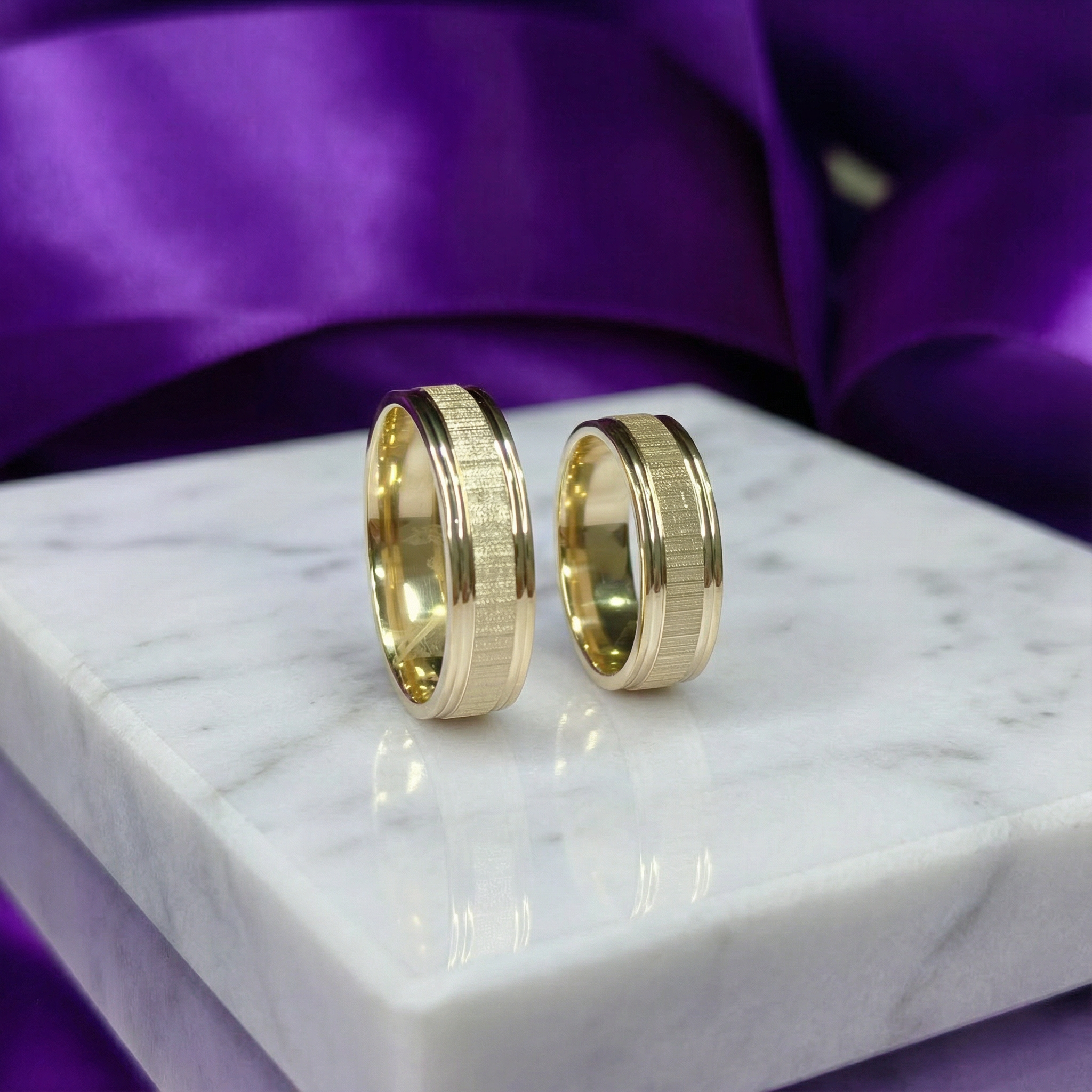 Verighete din aur de 14k SS 1011