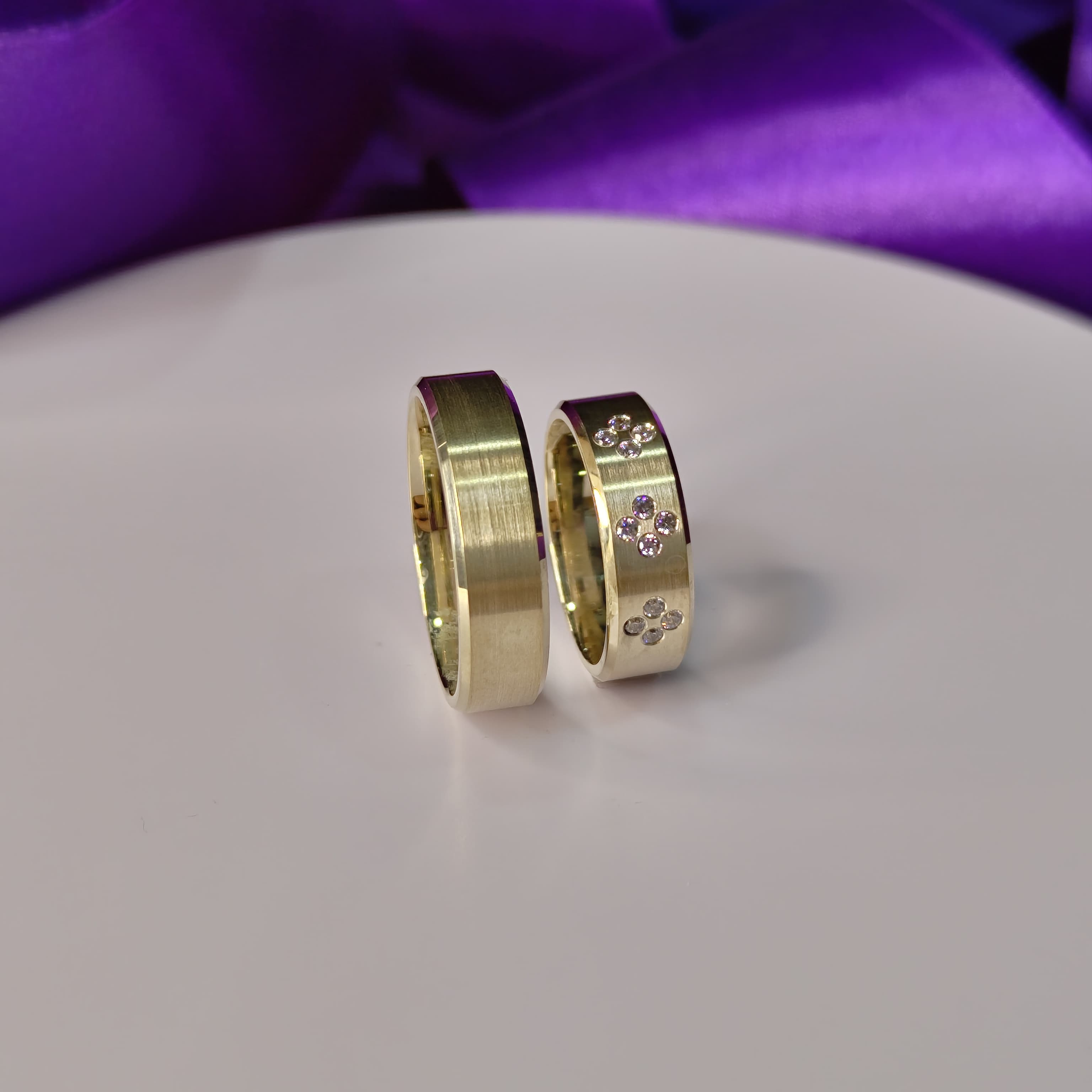 Verighete din aur de 14k SS 1050